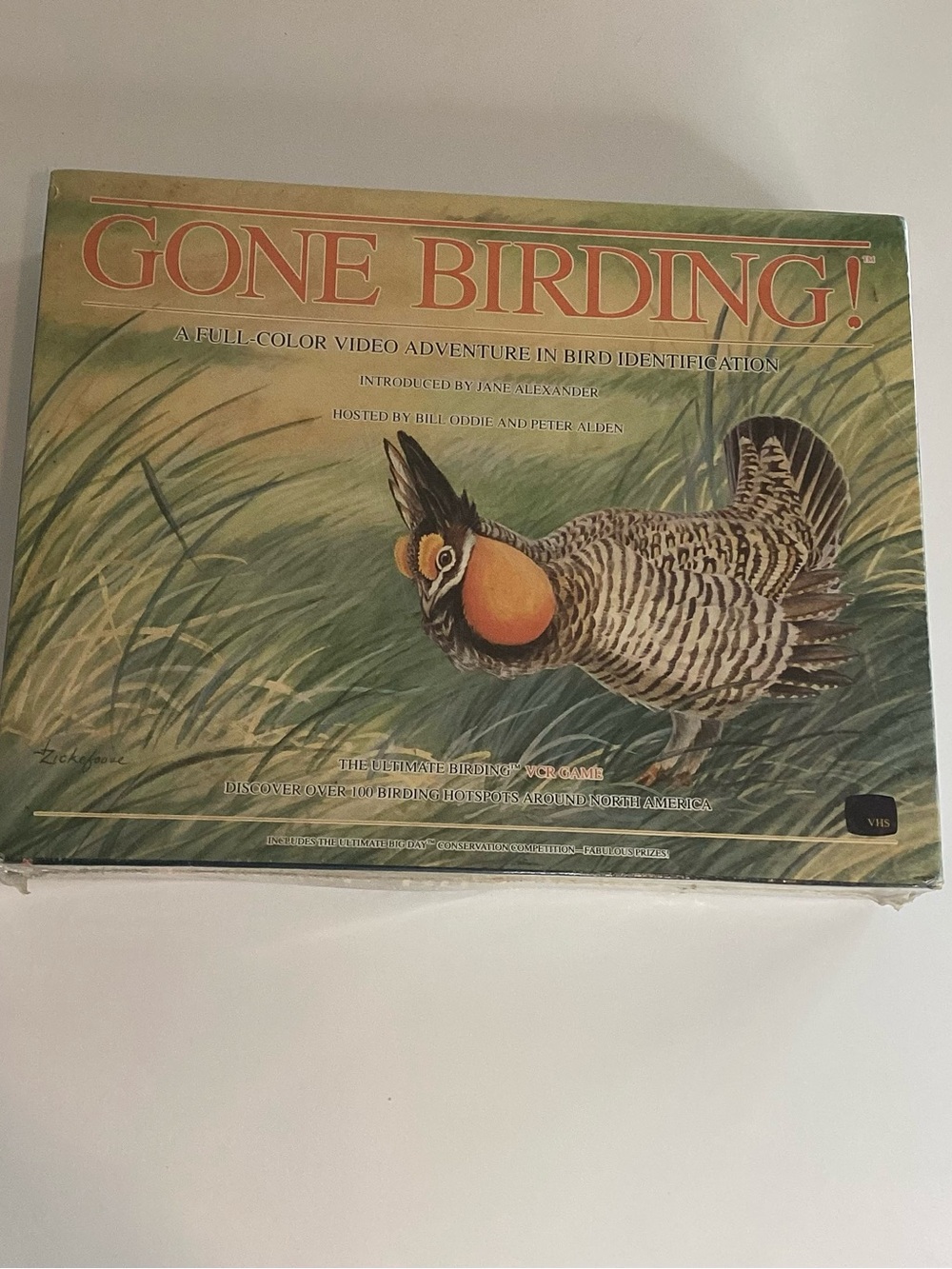 New Sealed Gone Birding-a Full Video Adventure In Bird Identification VHSgamevtg